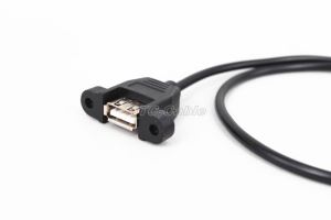 Панел планина USB 2.0 жена да Б женски кабел
