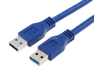 USB 3.0 тип мъж да въведете мъжки кабел