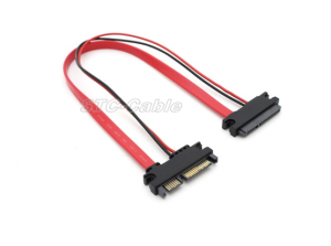 22pin Maleto SATA 22pin женски 2pin мощност SATA кабел