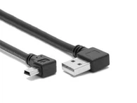 Прав ъгъл USB 2.0 мъжки мини B 5Pin прав ъгъл мъжки разширение конвертор данни кабел